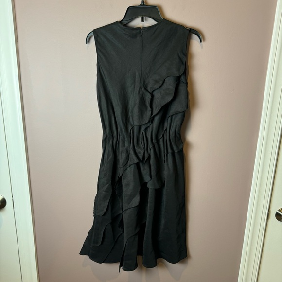 COS Black Layered Sleeveless Dress - Size 4 - Picture 11 of 12